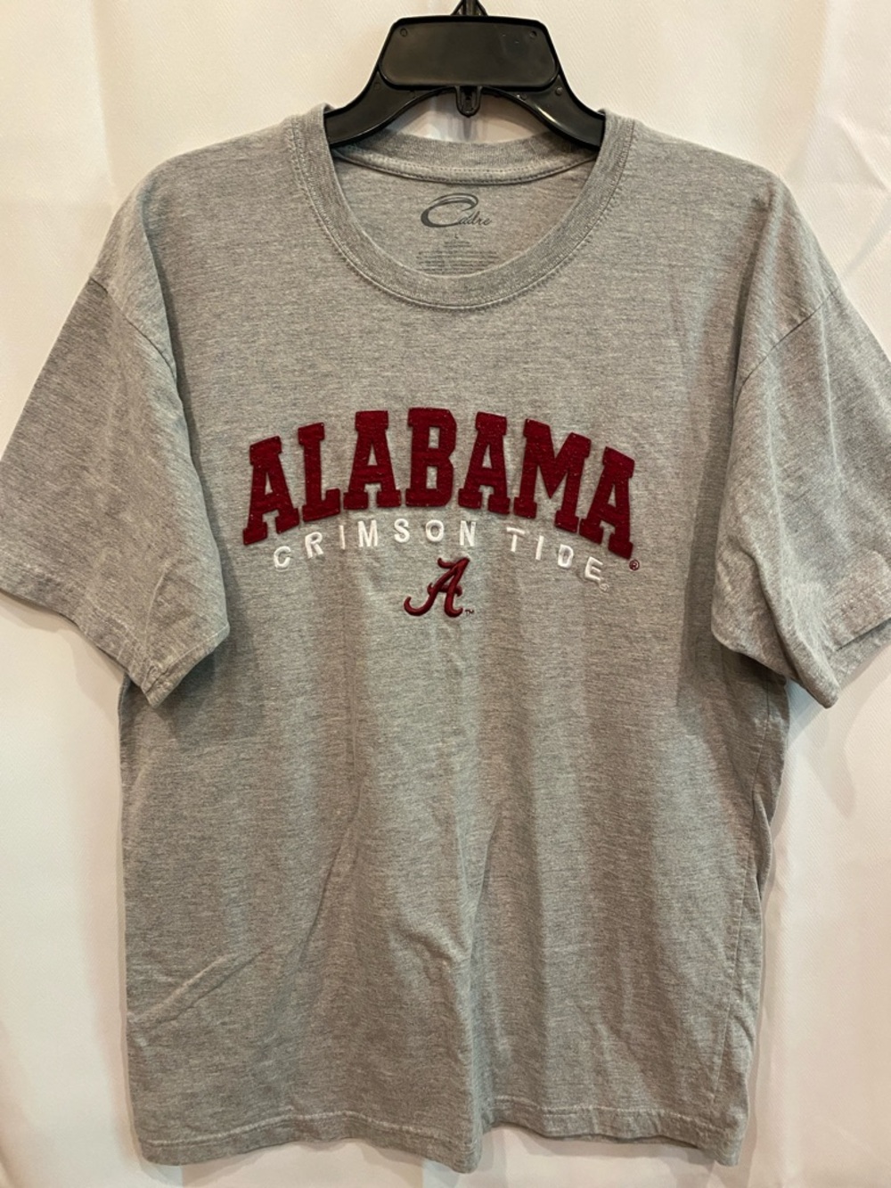 Alabama Crimson Tide Short Sleeve Tee - Gray/Crimson